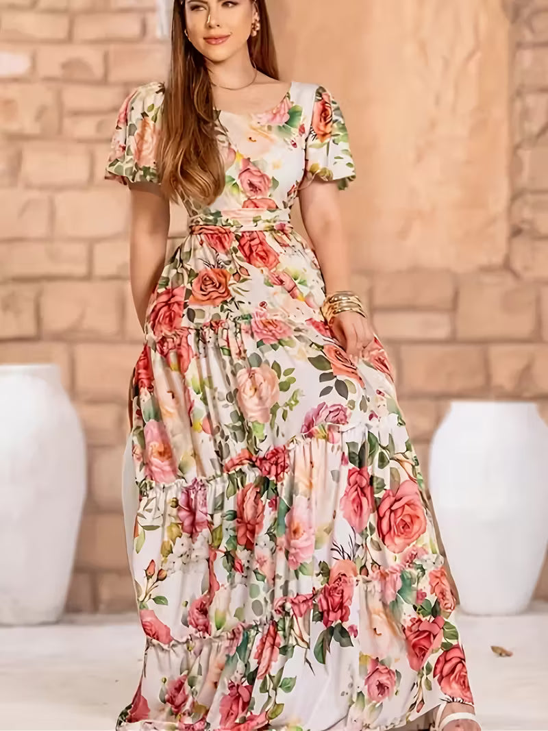 Floral Escape Midi Dress