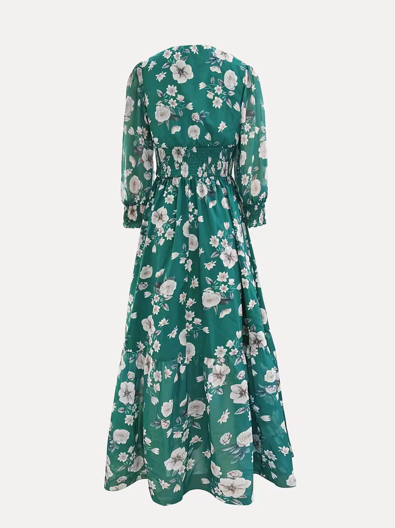 Floral Escape Midi Dress