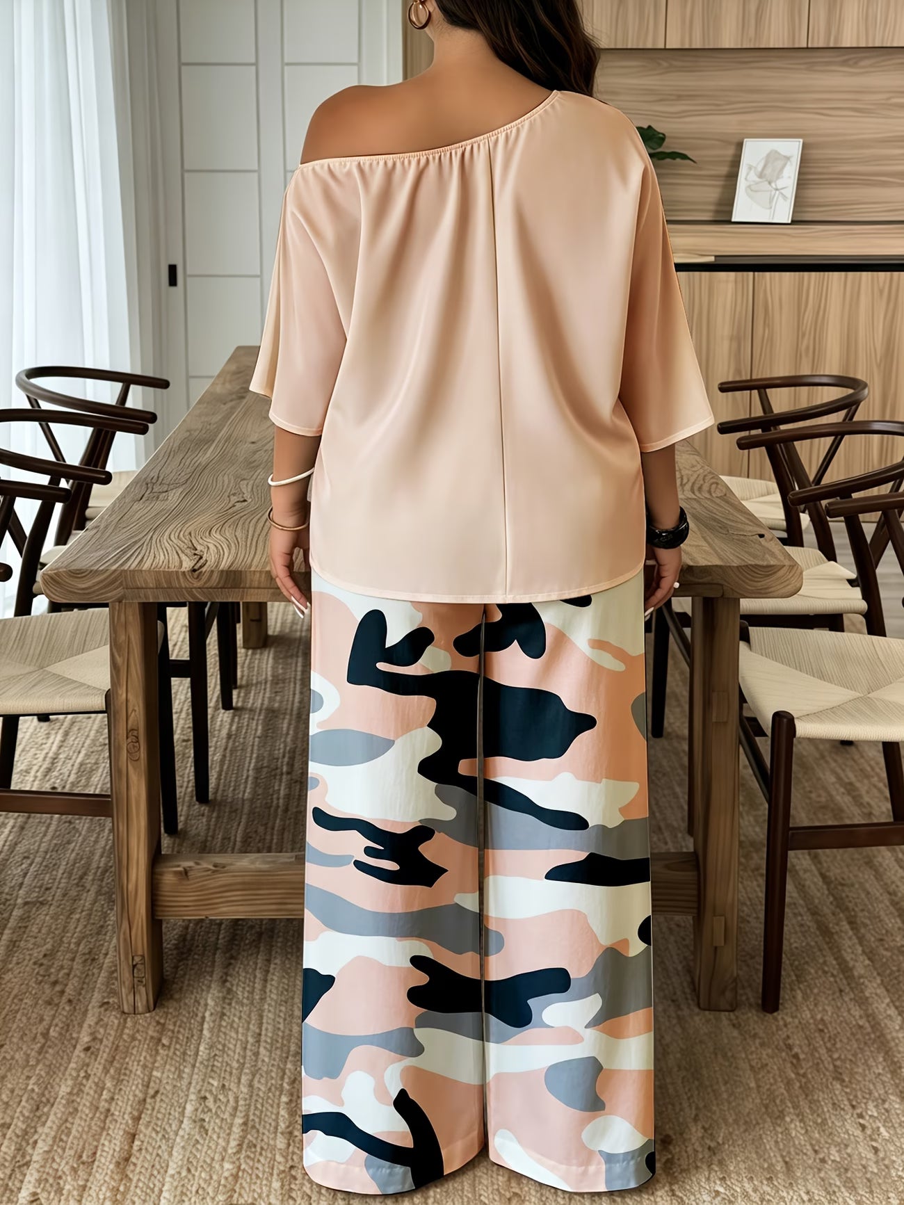 Neon Queen Camo Lounge Co-Ord Set