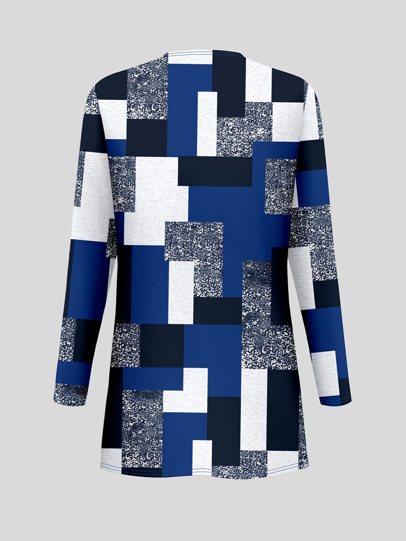 Elegant Printed Cardigan Jacket with Solid Inner Vest & Casual Long Pants – Stylish 3-Piece Women’s Set