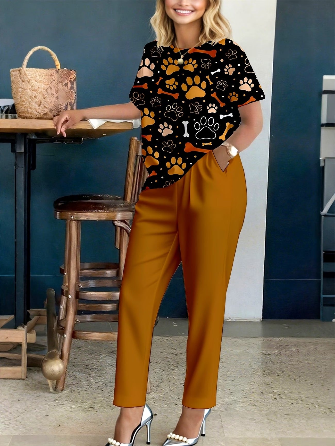 Daily Charm Floral Outfit