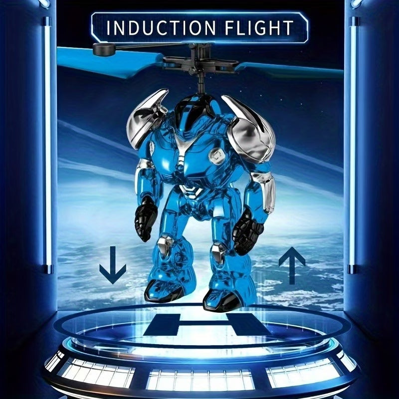 Handheld Flying Toy with Lights & Spray Effect