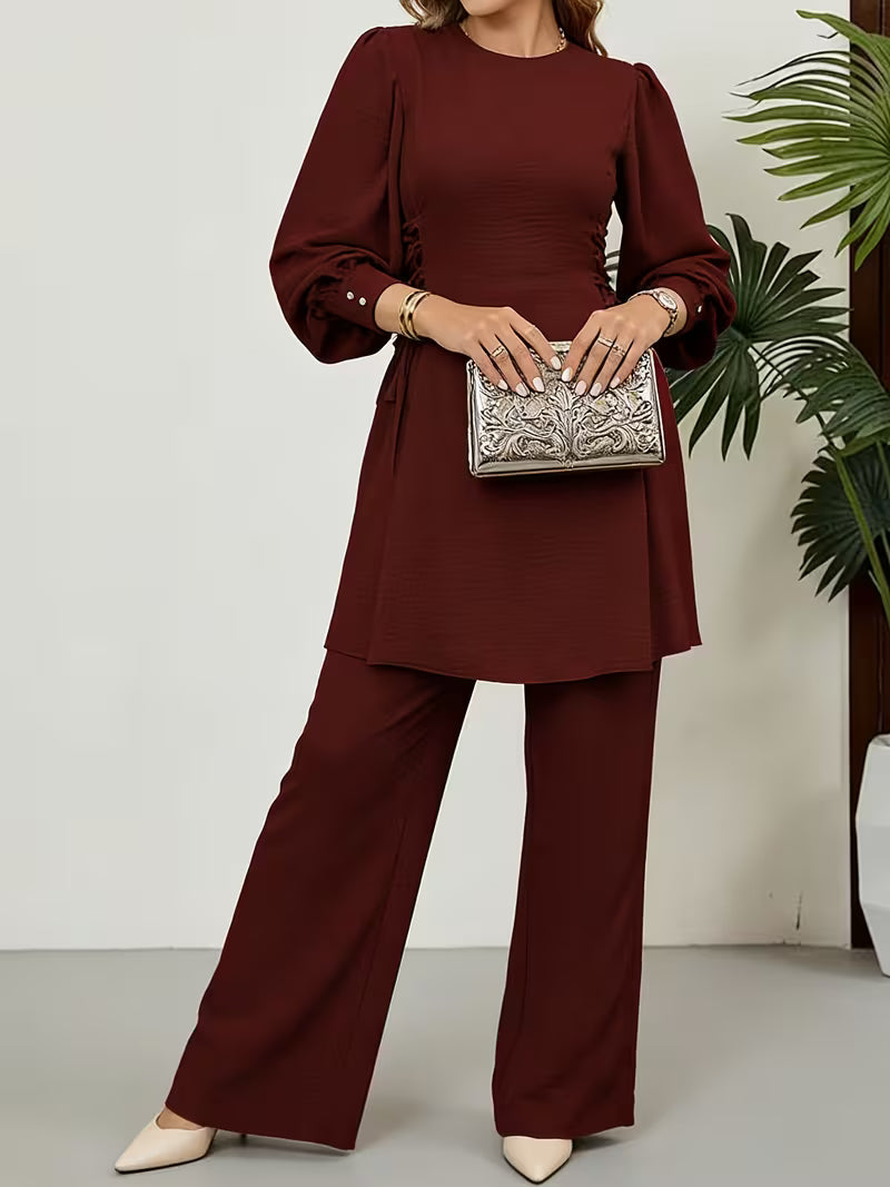 Middle Eastern Arabian 2pcs Abaya Set