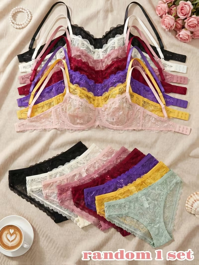Ultra Breathable Comfort Bra Set