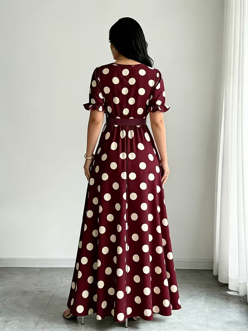 Floral Grace Waist Dress