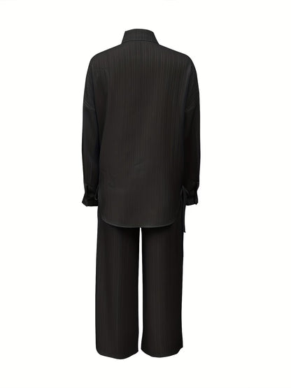 Autumn Comfort Collared Co-Ord Set