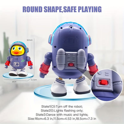 Robot Panda & Electric Space Duck Toy – Light & Music Fun for Kids 2+