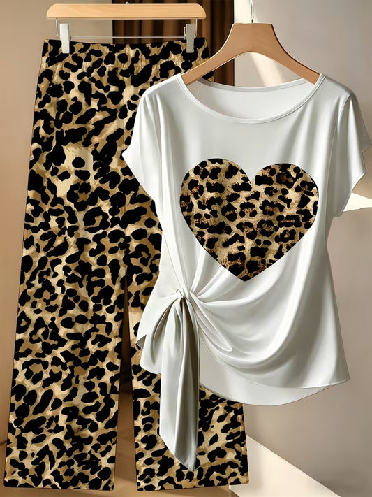 Leopard Charm Co-Ord Set