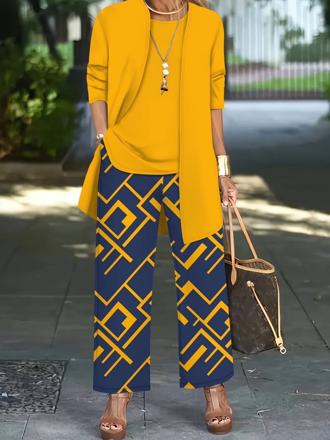Lightweight Jacket, Vest Top & Elegant Casual Trousers | Spring Summer Fashion