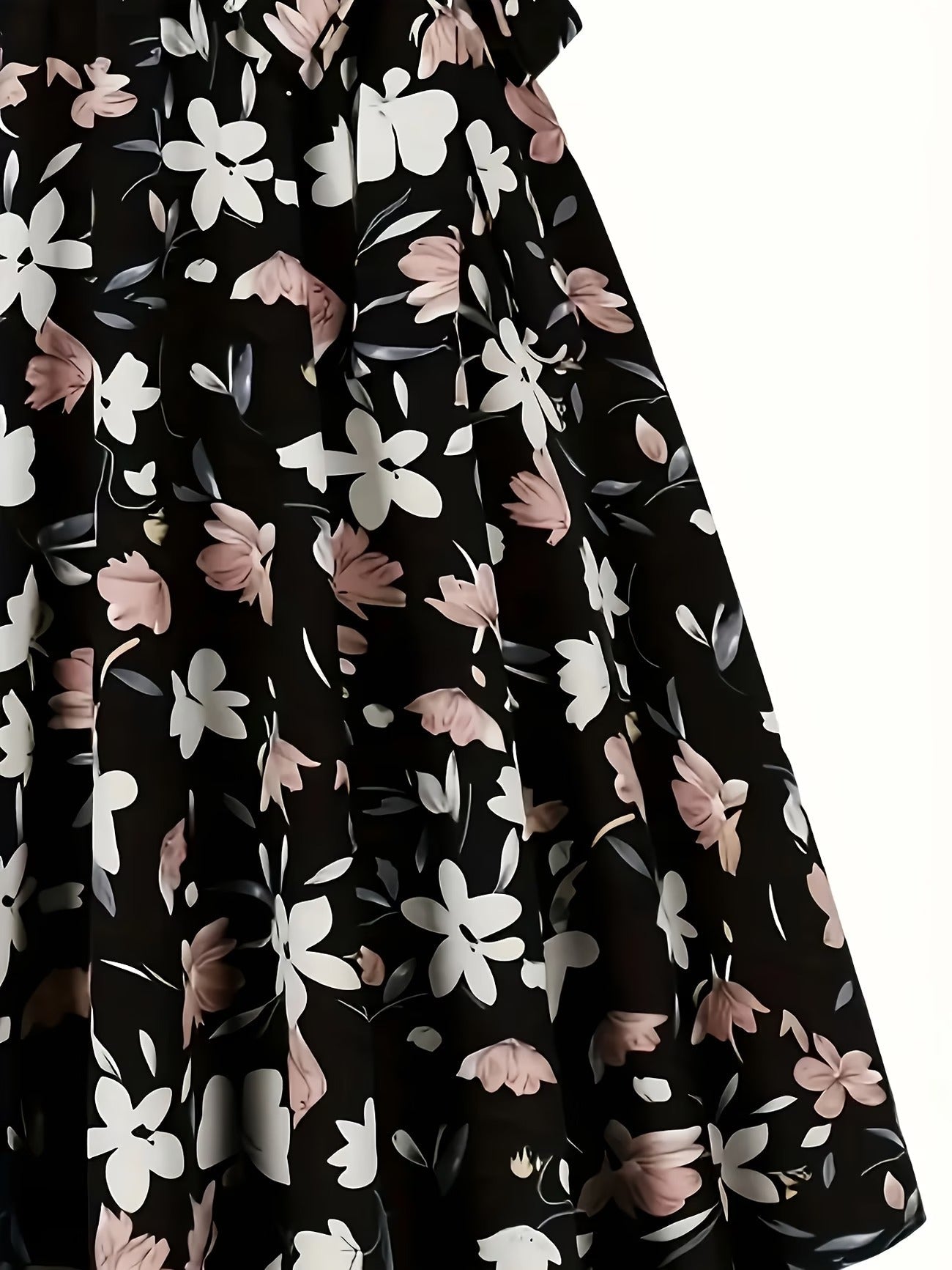 Long Sleeve Round Neck Top with Belt Bow Detail & Matching Skirt | Stylish Spring/Summer Party & Occasion Wear for Women