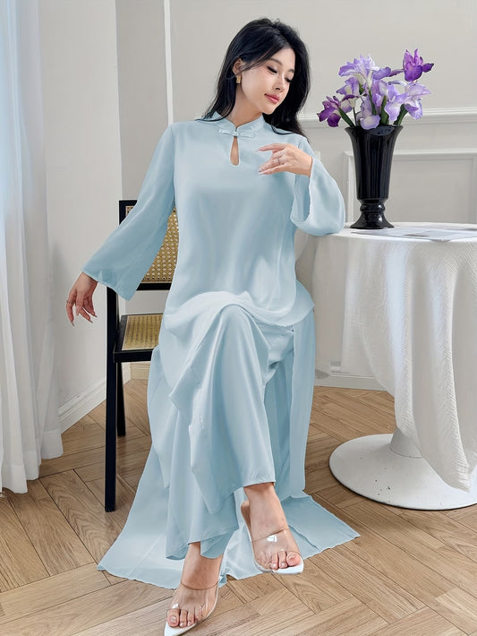 PearlMist Chiffon Outfit