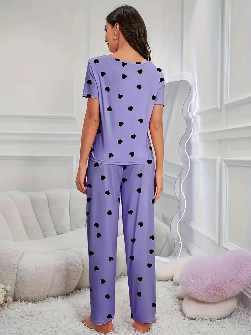 Outside Cozy Cartoon Print Home & Streetwear (Pack of 3)