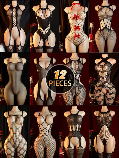 AllureNet Stretch Bodysuit Set