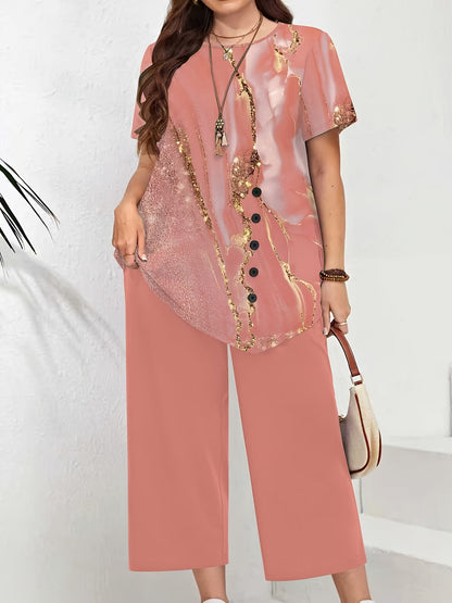 Plus Size Women’s 2-Piece Set