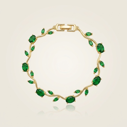 Green Tulip Bracelet