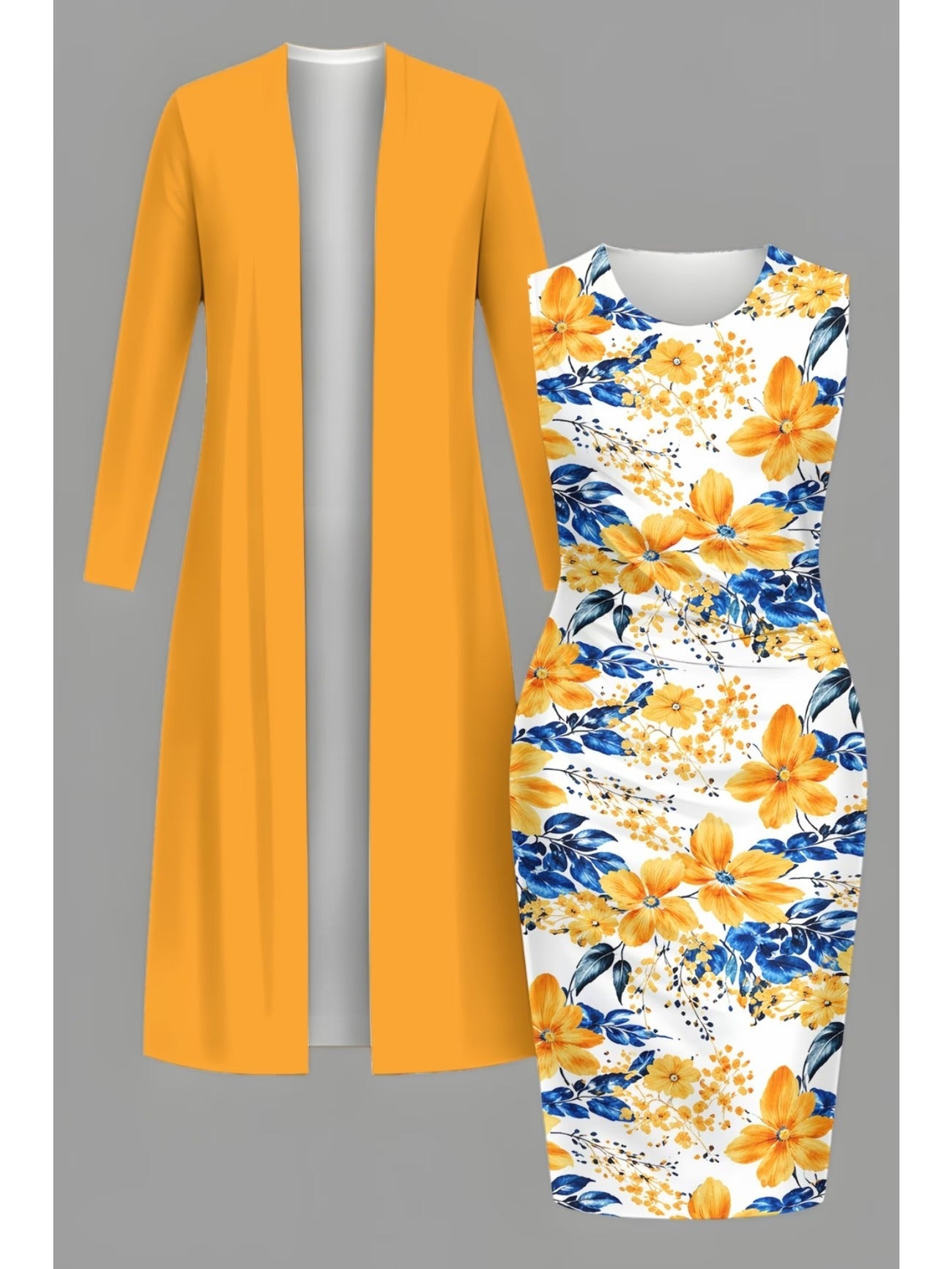 Retro Round Neck Mid-Sleeve Top & Casual Pants Outfit for Women