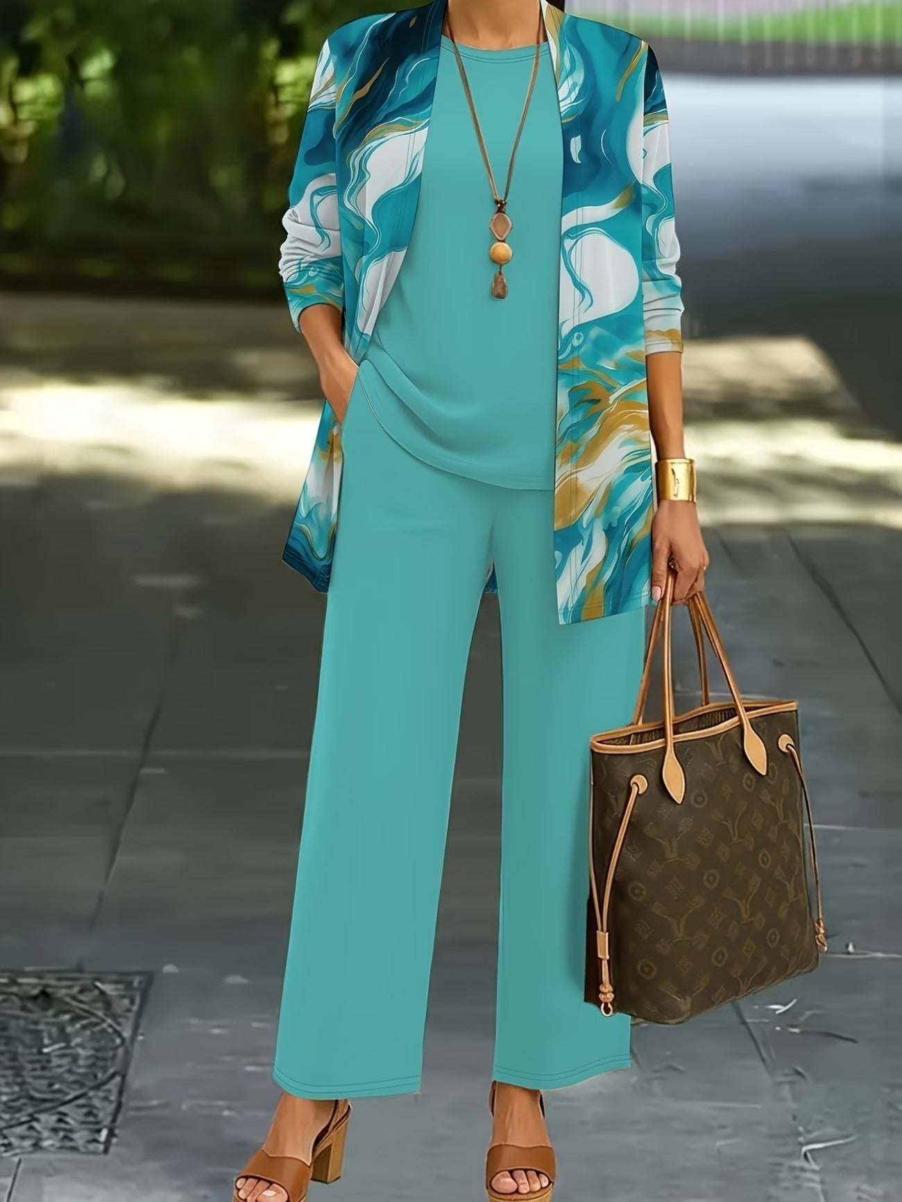 Lightweight Jacket, Vest Top & Elegant Casual Trousers | Spring Summer Fashion