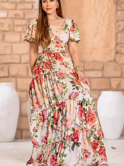 Floral Escape Midi Dress