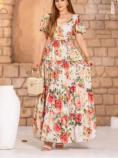 Floral Escape Midi Dress