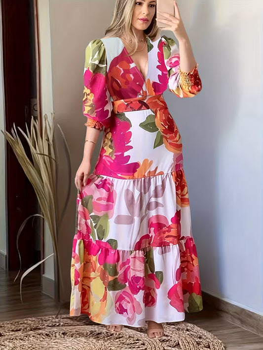 Floral Escape Midi Dress