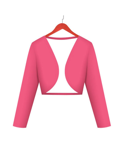 Women’s Gradient Lace Dress with Pink Cardigan Jacket – Elegant 2 Piece Set