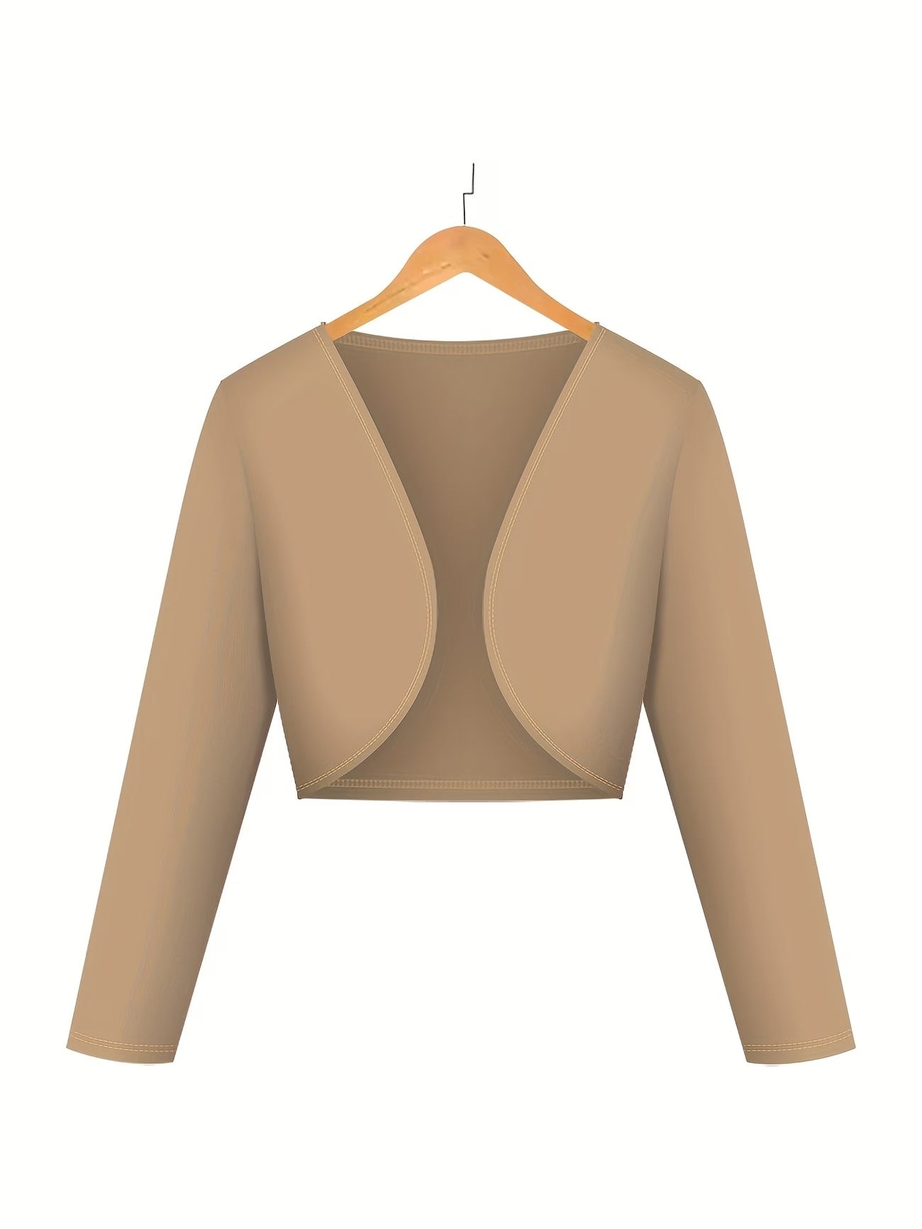 Elegant Solid Color Long-Sleeve Cardigan with Geometric Print Suspender Skirt – Stylish Two-Piece Women’s Set