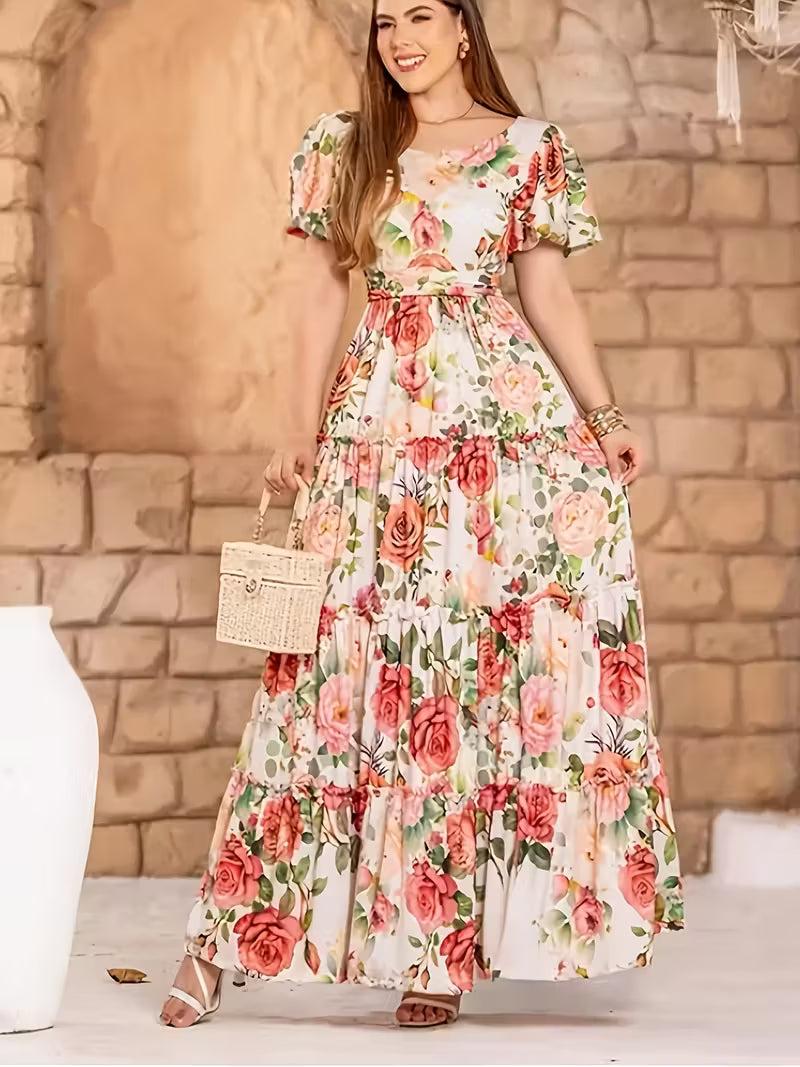 Floral Escape Midi Dress