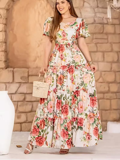 Floral Escape Midi Dress