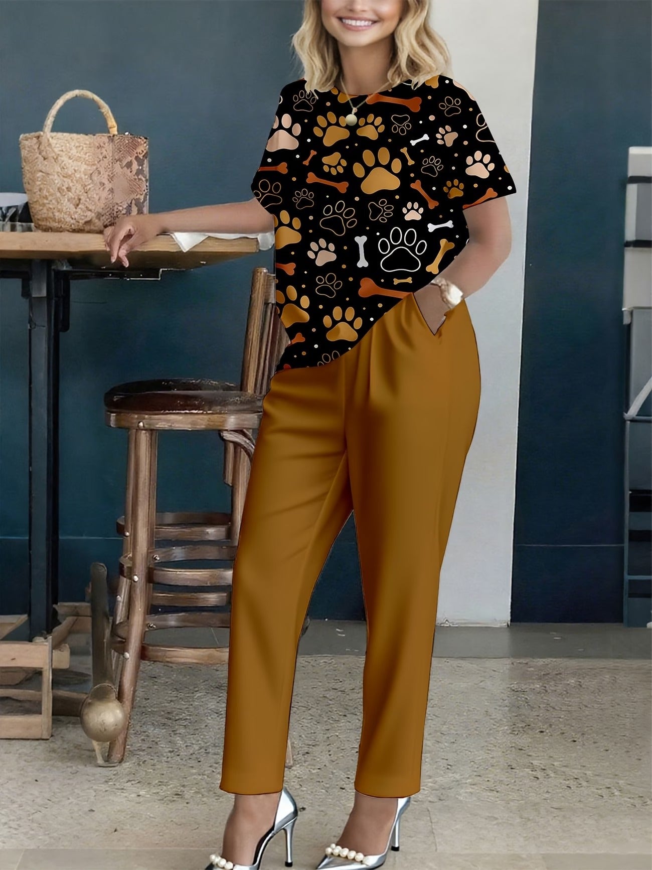 Daily Charm Floral Outfit
