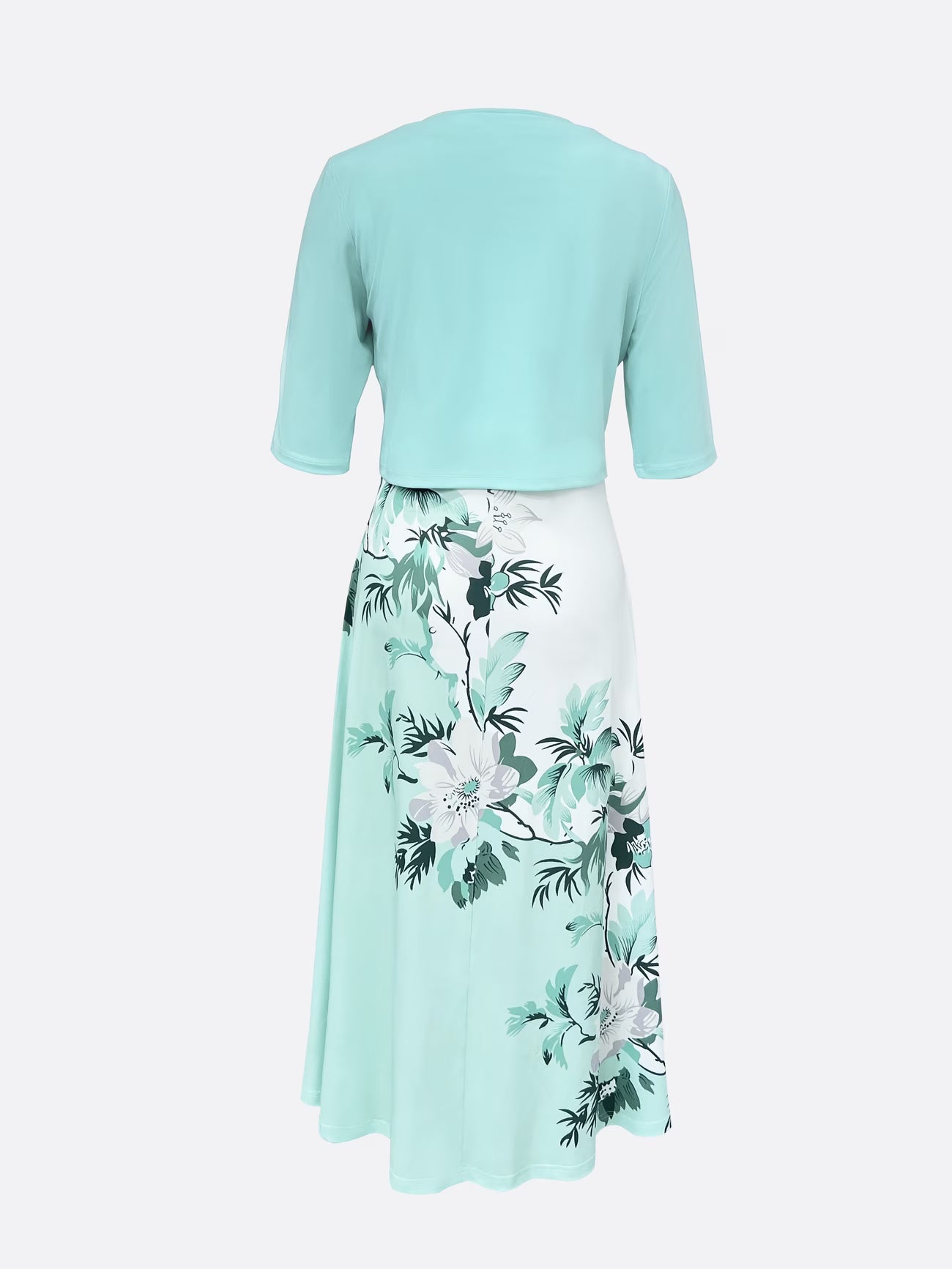 Floral Elegance Maxi Co-Ord Set