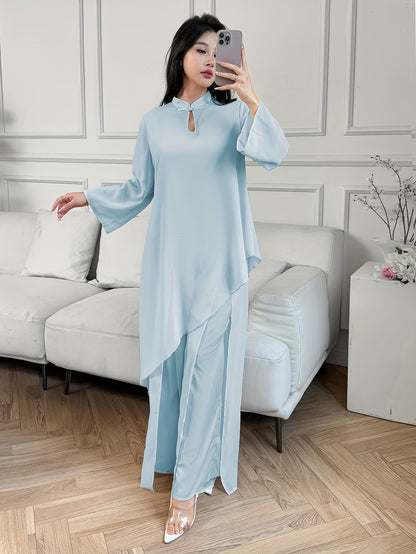PearlMist Chiffon Outfit