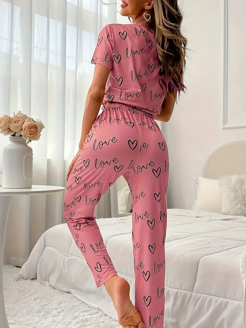 Outside Cozy Cartoon Print Home & Streetwear (Pack of 3)