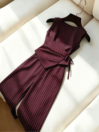 Luxe Pinstripe Co-Ord Set🖤