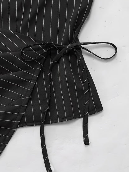 Luxe Pinstripe Co-Ord Set🖤