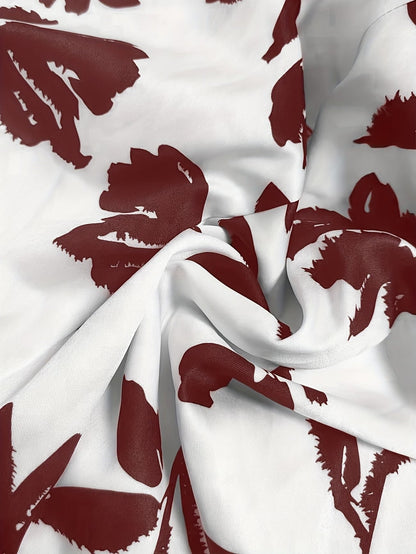 Women’s Printed Casual Shirt Two-Piece Commuter Set