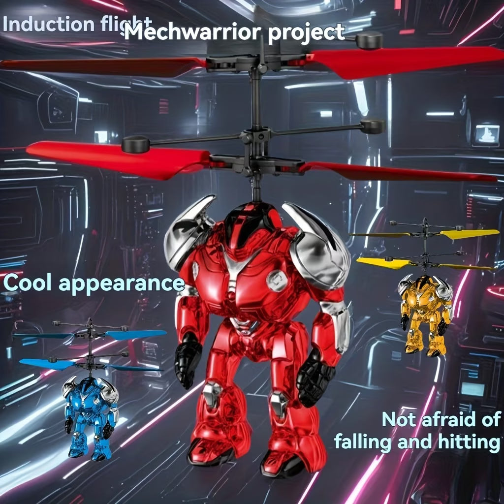 Handheld Flying Toy with Lights & Spray Effect