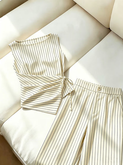 Luxe Pinstripe Co-Ord Set🖤