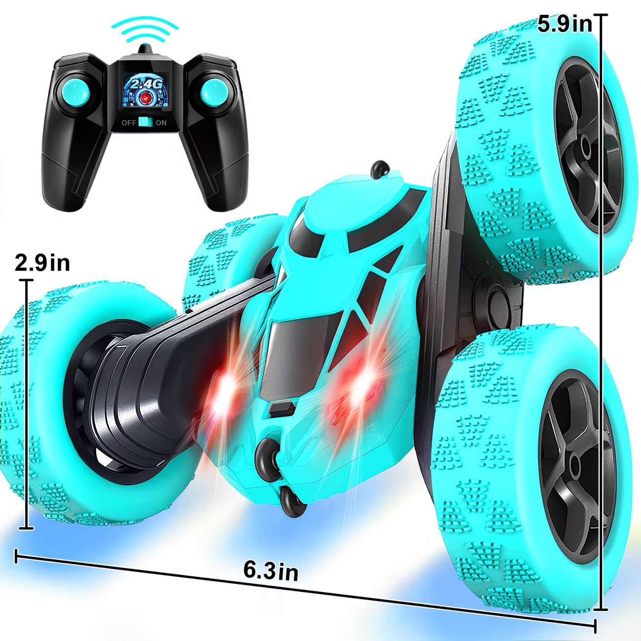 🚗 360° Flip 4WD Remote Control Stunt Car for Kids