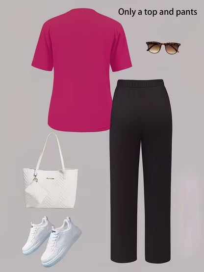 RelaxFit Printed Co-Ord Outfit