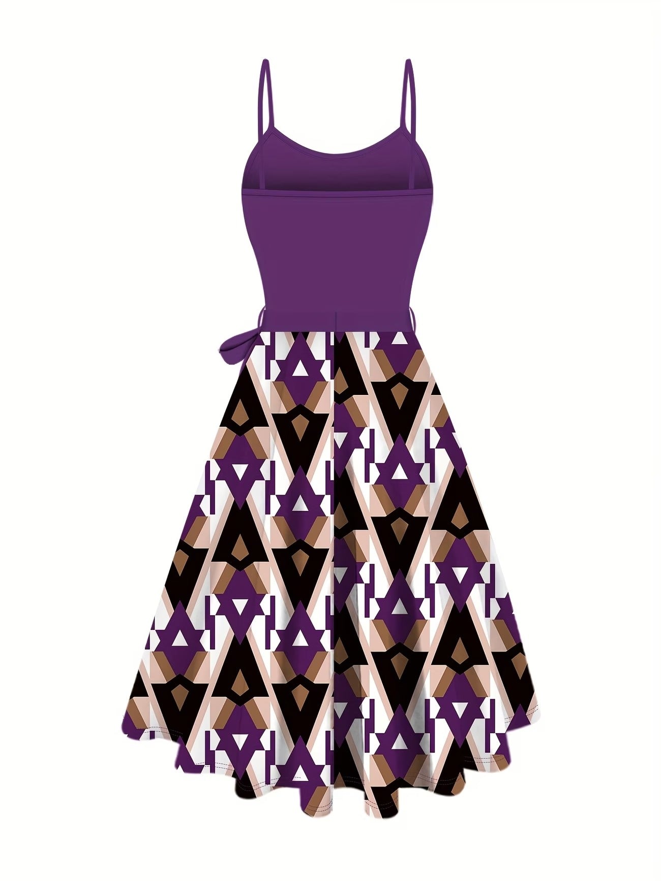 Elegant Solid Color Cardigan with Geometric Lace-Up Dress – Chic Two-Piece Women’s Fashion Set