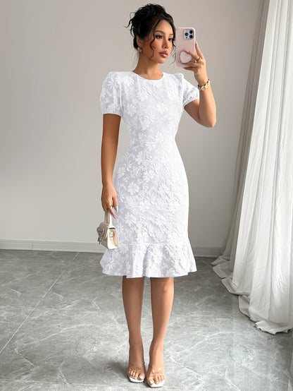 Women’s Summer Floral Bodycon Party Dress