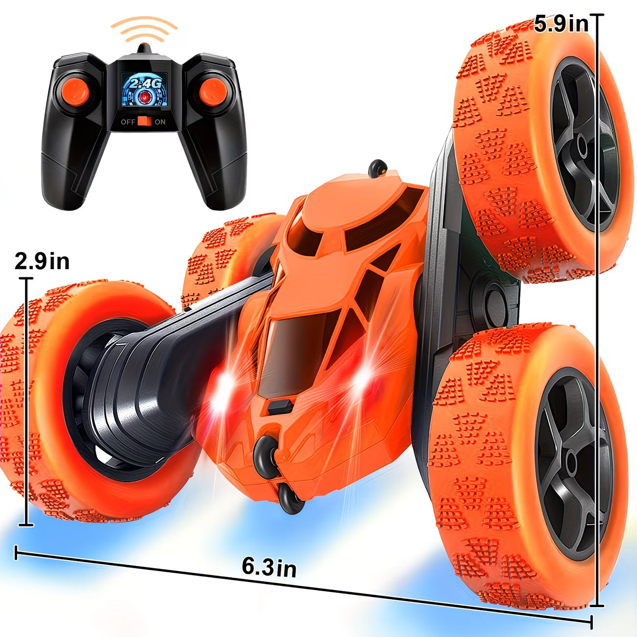 🚗 360° Flip 4WD Remote Control Stunt Car for Kids