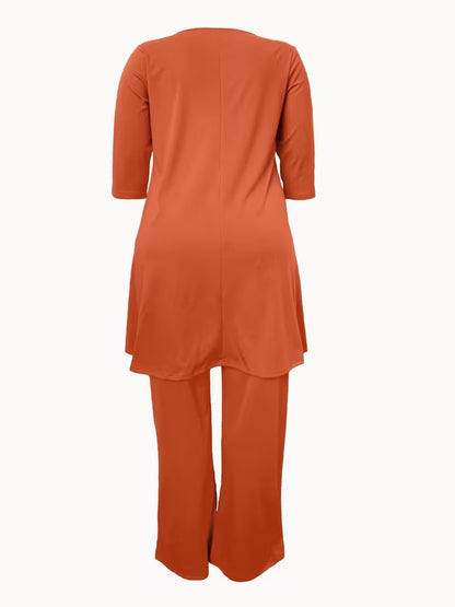 ComfyCurve Plus Size Co-Ord Set