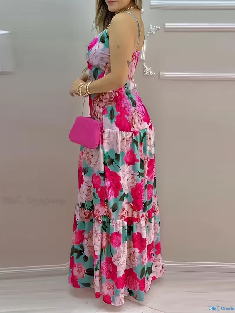 Floral Escape Midi Dress