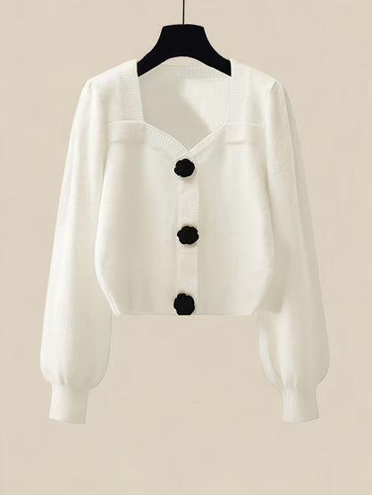 Women’s Knit Top & Skirt Set