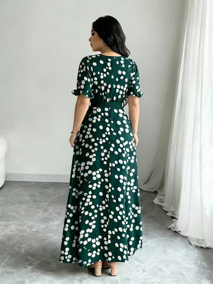 Floral Grace Waist Dress