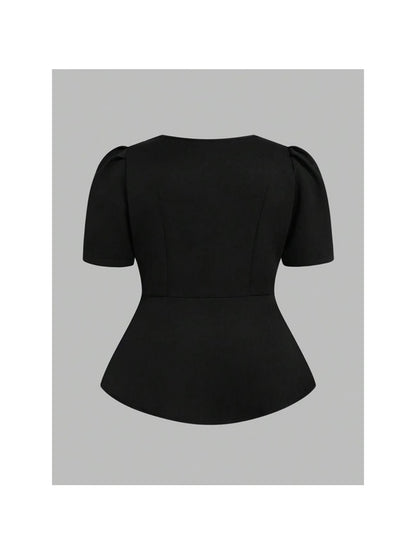 RoseAura Plus Size Co-Ord Set