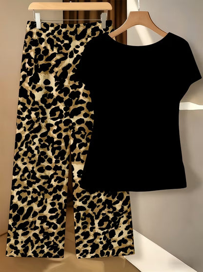 Leopard Charm Co-Ord Set
