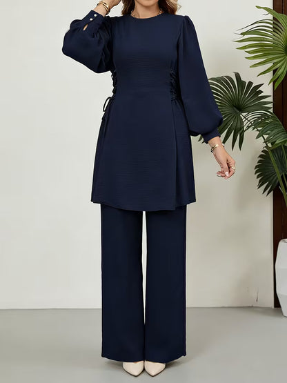 Middle Eastern Arabian 2pcs Abaya Set