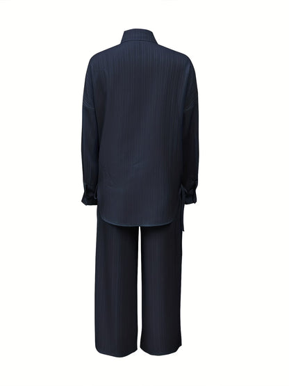 Autumn Comfort Collared Co-Ord Set